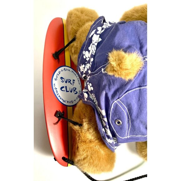 Surf Club Teddy Bear Build-A-Bear Brown Swim Shorts Stuffed Animal Plush PA-9859 - Picture 5 of 12